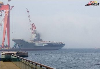 時(shí)隔4天國產(chǎn)航母疑似再試主機(jī)