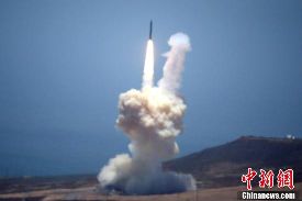 美洲際彈道導(dǎo)彈攔截測試成功