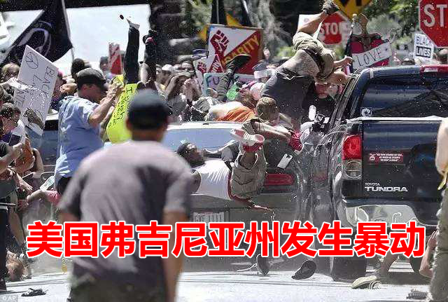 美國弗吉尼亞州發(fā)生暴動