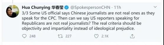 中美外交發(fā)言人再次交火！