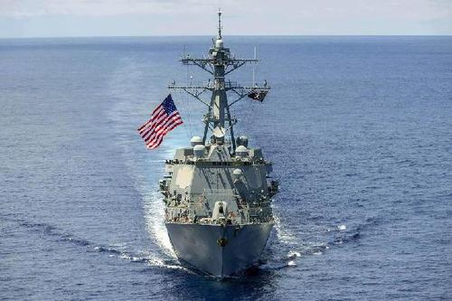 美艦穿越臺(tái)海前，都有啥軍事征兆？