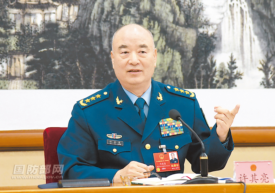 軍委副主席許其亮：修改香港選舉制度意義重大，軍隊(duì)堅(jiān)決擁護(hù)
