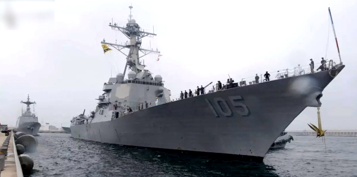 美軍艦船同時(shí)現(xiàn)身東海、南海 想搞什么事情？