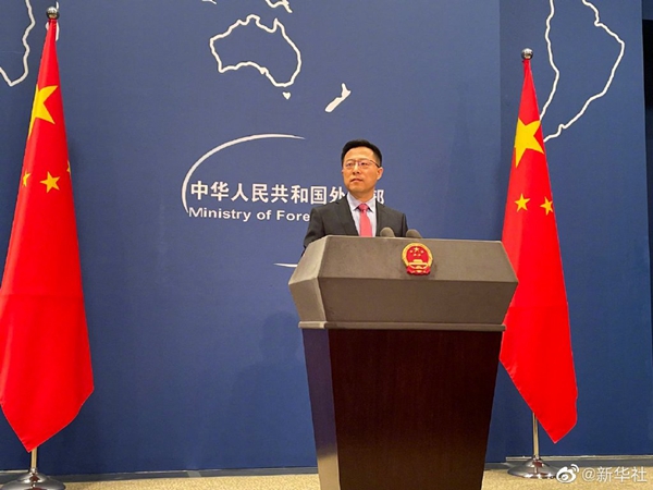 趙立堅(jiān)說美國才是赤裸裸的脅迫外交