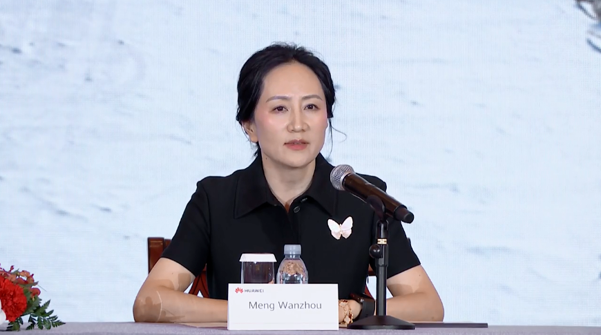 孟晚舟亮出華為成績單，下一步如何破局？