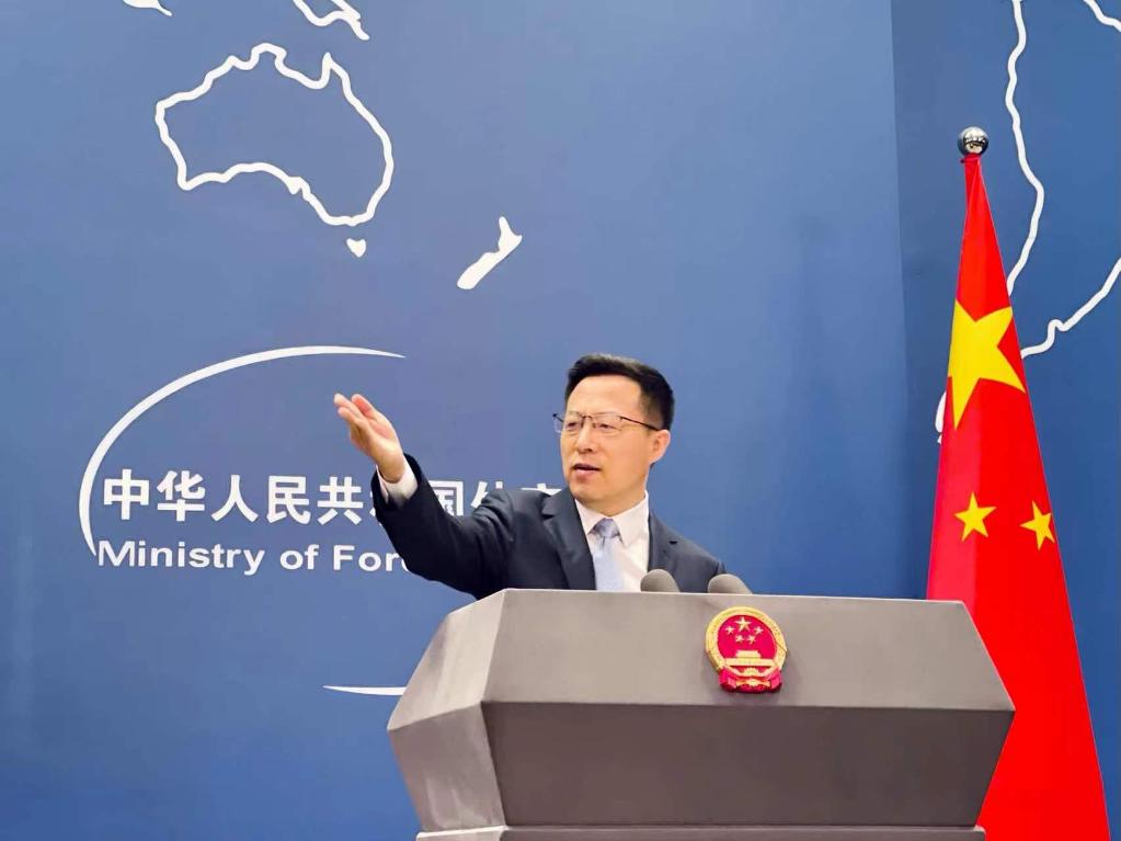 趙立堅(jiān)：美國(guó)造別人的謠，洗不白自己的地