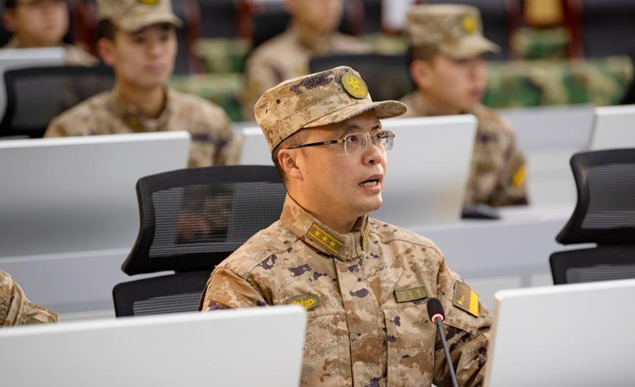 甘當強軍路上的“磨刀石”——記火箭軍某部處長丁國林